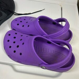 Purple Crocs Size Women’s 8/Mens 10
